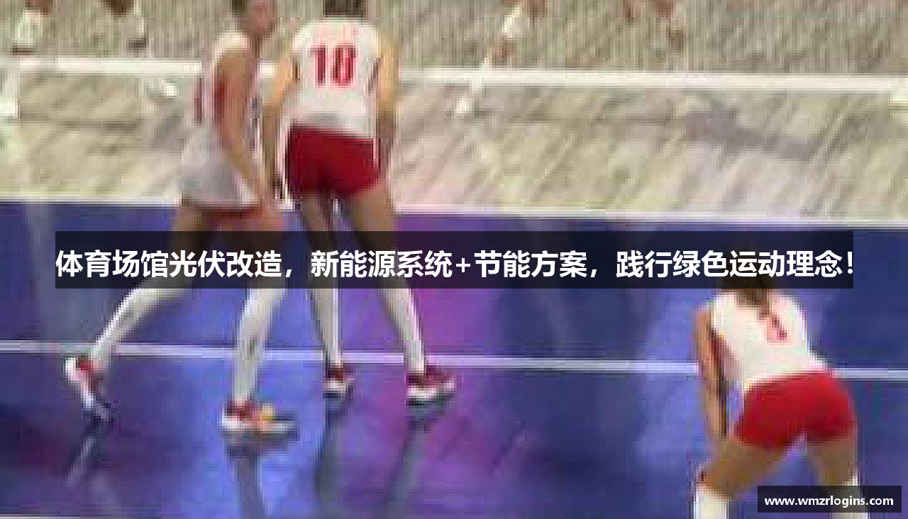 体育场馆光伏改造，新能源系统+节能方案，践行绿色运动理念！